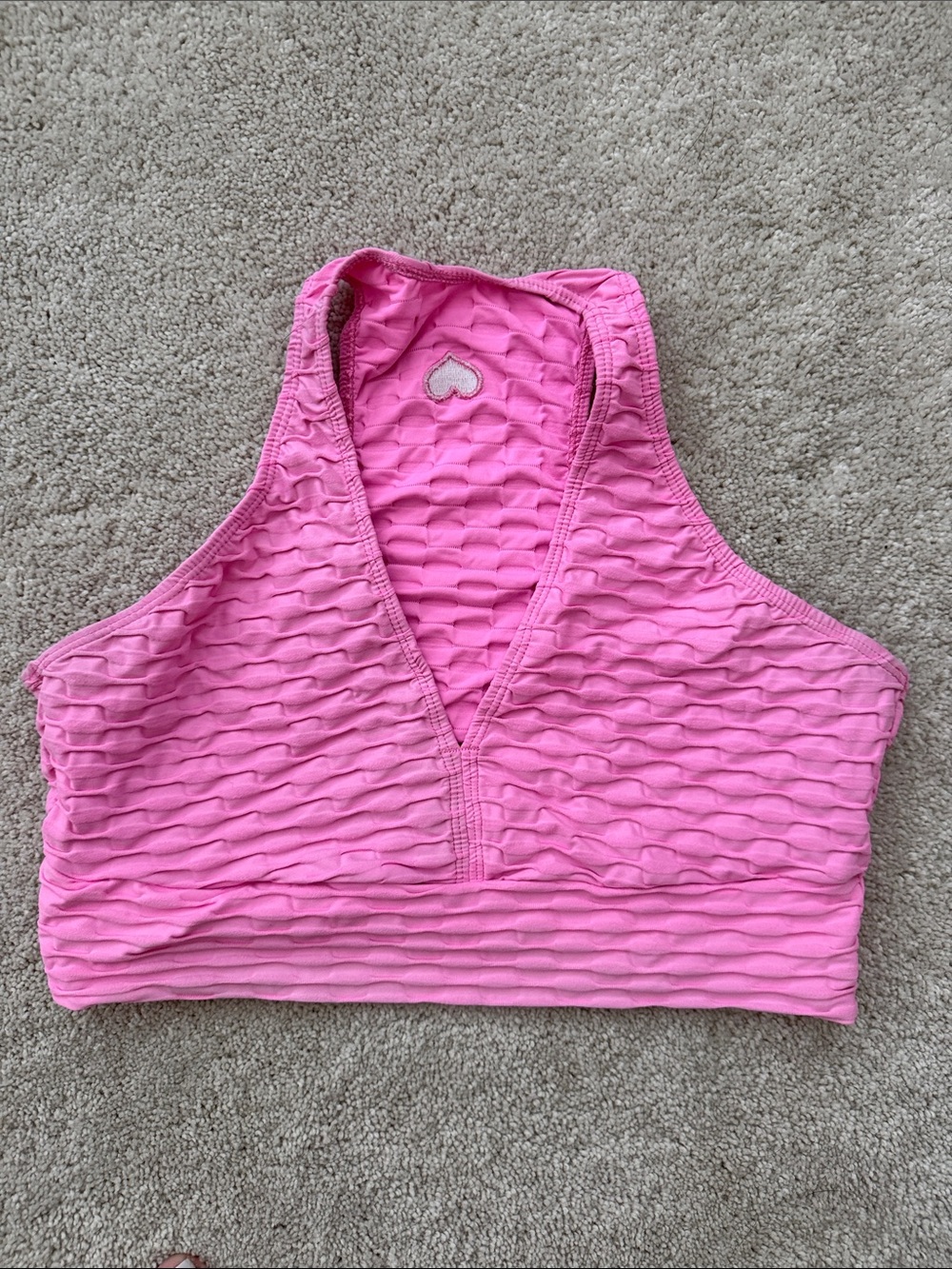 Booty by Brabants Curvy Chrome V-neck Sports Bra